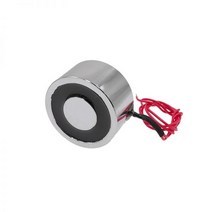 솔레노이드 밸브 전자석 리프팅 흡입기 P50 27 12V 24VDC 55Kg 550N 홀딩 전기 자석 50x27 233770, 24V