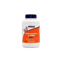 [Now Foods] 나우 푸드 글루코사민 & MSM 180 베지 캡슐