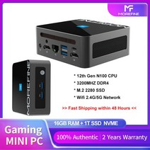 미니 Pc 12세대 3.7Ghz DDR 4 Wifi 6 4K Saída Computador 데스크탑 미니 컴퓨터, 미국, N100 와이파이 6, 16GB DDR4 1T NVME