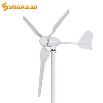 소형풍력발전기 자가 전기 가정용 미니 풍력 저소음 발전기 2000W 48V 수평 터빈 프리 에너지 나일론 섬유 블레이드 전원 윈드밀 MPPT 하이브리드 컨트롤러 포함, [02] 24V, [01] With MPPT Controller, [02] 1000w