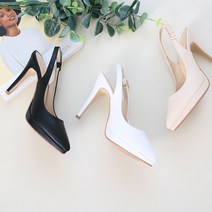 가보시 슬링백 하이힐 10.5cm 스틸레토슬링백 킬힐