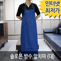 방수 앞치마 (대) 정육점 식당 횟집 급식 수산시장, 색상랜덤