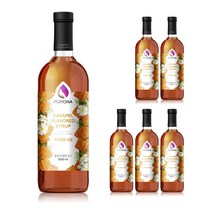 포모나 카라멜 시럽 1L (6개박스), 단품