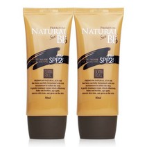 [더마하우스] 내추럴썬비비크림 50ml 2개/커버력좋은비비/잡티커버/피부보