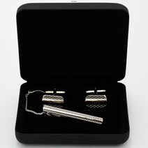 [닥스셔츠] 닥스 무광 투톤 도금 커프스버튼 넥타이핀 세트 (DIF1ACCF104S1100)