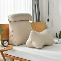 수입 삼각등받이쿠션 집순이필수템 침대벽쿠션 의자허리받침 허리받이 삼각등 요추받침 헤드쿠션 벽 대형등 다리, 15번 - 다리쿠션 포함