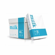 키밍 / 한국제지 밀크복사지 밀크지 80g A4 복사지 사무용, 상세페이지 참조