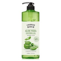캐리비안비치 대용량 알로에 수딩젤 1000ml, 1개