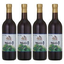 [해남산야초]5년숙성! 까마중 발효액 750ml x 4병, 1개, 단품