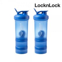 락앤락 쉐이크 보틀 600ml 블루 1+1 물병 물통 쉐이커
