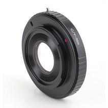 니콘카메라부품 Pixco 렌즈 마운트 어댑터 링 Contax Yashica CY Nikon 카메라 D780 D6 D3500 D850 D7500 D5600 D3400 D500 D5, 한개옵션0