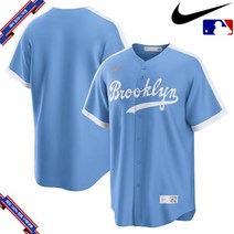 나이키 MLB LA 다저스 얼터네이트 쿠퍼스타운 컬렉션 팀 저지 라이트블루 894921