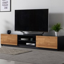 멀바우 6자 AV형 거실장 TV장, 엘다원목