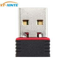 네트워크 랜카드 XT-XINTE 미니 와이파이 어댑터 150Mbps USB1.1 USB2.0 안테나 무선 컴퓨터 카드 802.11n 2.4GHZ