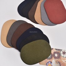 소잉홀릭 1쌍(2개) 스웨이드 패치 21종 - 무릎패치 팔꿈치패치 엘보패치 세무 와펜, A타입-카멜브라운, 2개