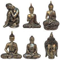 부처님 동상 홈 장식 Buddah statue 선 장식 명상 부처님 장식, 22X10。5X28cm