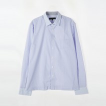 [교복몰] 블루 스트라이프 남자 셔츠 (방산중) 교복셔츠 교복.