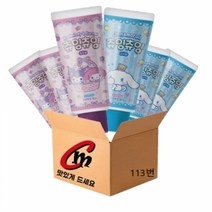 기타 산리오츄잉츄잉25g소다향3개+포도향3개(합6개), 3+3