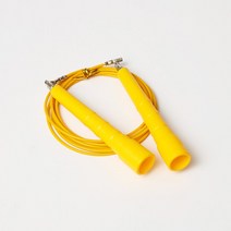 김수열줄넘기 초고속 와이어 줄넘기, 노랑(160cm 이하)