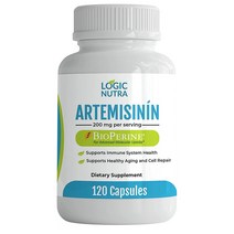 Logic Nutra 로직 뉴트라 개똥쑥 (아르테미시닌) + 바이오페린 200mg 함량 120캡슐
