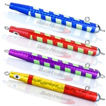 달인피싱 대구메탈지그 대구봉메탈, 달인피싱 대구봉메탈 500g, 11-D503 레드야광(1개입)