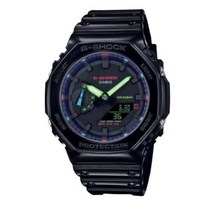G-SHOCK [지샥] 지얄오크 블랙네온 GA-2100RGB-1ADR