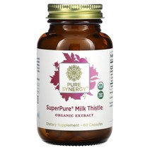 Pure Synergy (퓨어 시너지) Super 밀크시슬 추출물 캡슐 60정