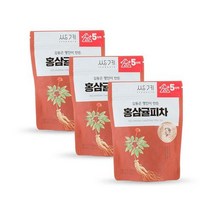 성남점 쌍계명차 파우치 홍삼귤피차 25티백 X 3, 단일총 수량, 단일개당 중량