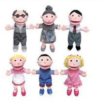 청양토이 고급구연동화가족구성 손인형 입벌어지는손인형, 딸