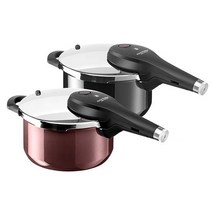 WMF 퓨전테크 퍼펙트 프리미엄 압력솥 3.0L 2컬러, 블랙