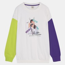 유솔 ULMA20853 여아 봄 가을 박시한 그래픽 맨투맨_강남점