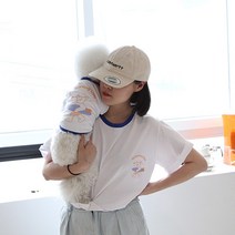 유앤펫 [견주님용]썸머 일러스트 티셔츠(null)