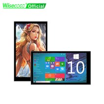 휴대용 모니터 보조 모니터 Wisecoco-6 인치 휴대용 모니터 2K 디스플레이 내장 배터리 5000mAh USB c타입, 한개옵션0
