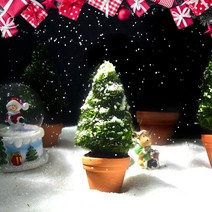 수초-메리크리스마스 모스트리-어항장식 수족관꾸미기, 없음