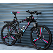 산악 자전거 남성 가변 속도 오프로드 새로운 충격 흡수 도로 경주 24 인치 십대 학생 여성 성인, 24단, 27.5인치, C