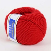 [앵콜스] 헤라울 Hera wool (굳퀄리티 제일모직 원사), 06 빨강