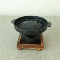 오메가키친 가정용 미니화로 개인화로 바베큐그릴 화로구이 낭만 홈핑, 1개, 구이판+화로세트/03)1인로즈구이S-145A