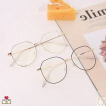 AR-9038 프리미엄 블루라이트차단안경 철테 안경 금테 뿔테 안경테 동그리 패션 청광안경