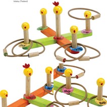 브알라 병아리 고리 던지기 어린이블럭 특수교육교구