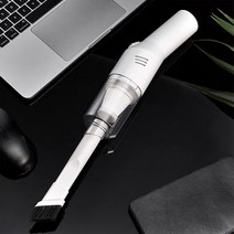 ABLUSER Handheld Vacuum Cordless with Powerful Suction 5000Pa Powerful Wet & Dry Use Rechargeable Va, White