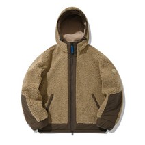 COVERNAT 예티 플리스 웜업 자켓 베이지 CO2103JK10BE