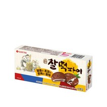 칠성 사무실 탕비실 롯데 명가찰떡파이 과자 세트 간식 추천 210G 2개, 3세트