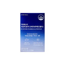 여에스더 닥터에스더 에스더포뮬러 초임계 알티지 오메가3 루테인 눈 건강식품 영양제 약1개월분 여예스더 여예스다 여에스터, 60정, 1개