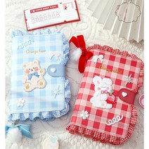 [샤랄라크러쉬] 레이퐁 레이스 귀여운 다꾸 육공다이어리, 퍼플베어