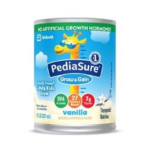 PediaSure 페디아슈어 그로우 앤 게인 바닐라 쉐이크 믹스 파우더 14.1oz( 397g), 1