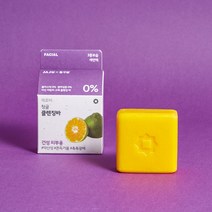 JAJU자주 자주 제로바 청귤 클렌징바