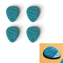 Rombo 4P Waves 기타피크 1.25mm Water Blue RWWB4