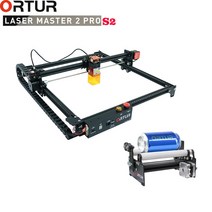 레이저마킹기 레이저 각인기 CNC 커팅기 취미 20W 다이오드 레이저 조각 기계 가격 (Ortur 마스터 프로), 04 PRO LU2-4 LF and YRR
