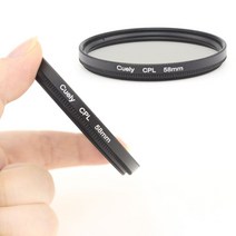 37mm Cuely CPL 필터 편광 렌즈 DSLR 카메라 캠코더, 본상품선택, 본상품선택