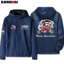 ARAI 아라이 오토바이 바람막이 모터사이틀 바이크 점퍼 레이싱 자켓 점퍼 방풍 경량 윈드자켓, 네이비 6